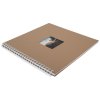 HNFD Špirálový album Khari 33x33 cm s 50 bielymi stranami