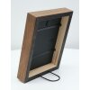 S46PH3 Drevený rám v béžovej farbe s okrajom vo farbe dreva