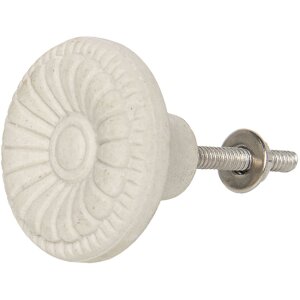 Kľučka na dvere Ø 4 cm - Clayre & Eef 64167