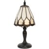 Stolná lampa Tiffany Ø 14x31 cm E14-max 1x40W