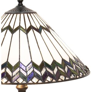 Stolná lampa Tiffany Ø 40x62 cm E27-max 2x60W