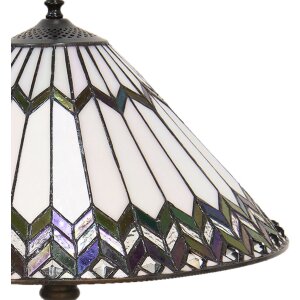 Stolná lampa Tiffany Ø 40x62 cm E27-max 2x60W