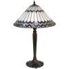 Stolná lampa Tiffany Ø 40x62 cm E27-max 2x60W