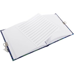 Denník Tropical Blue 16,5x16,5 cm