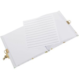 Denník Nežné kvety 16,5x16,5 cm