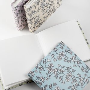 Walther fotoalbum Bloomy 18x18 cm 30 bielych strán