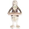 Dekorácia Králik 15x12x30 cm Clayre & Eef 6PR2519