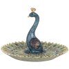 Dekoračná miska páv Ø 16x11 cm Clayre & Eef 6PR3012