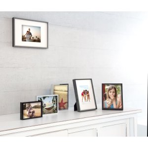 Hliníkový obrazový rám Nielsen Alpha TCSC 60x90 cm tmavosivý lesklý