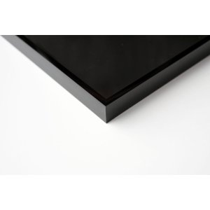 Hliníkový obrazový rám Nielsen Alpha TCSC 70x90 cm eloxovaný čierny lesklý