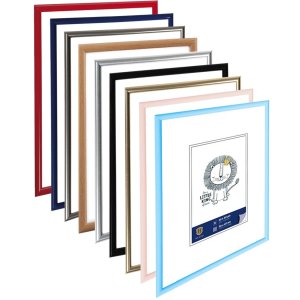 Plastový rám Henzo Napoli 30x45 cm svetlomodrý