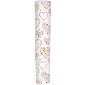 Baliaci papier Kvety v srdci