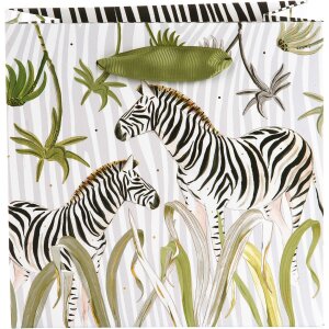 Darčeková taška Wild Life Zebra 18x18x8 cm