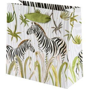 Darčeková taška Wild Life Zebra 18x18x8 cm