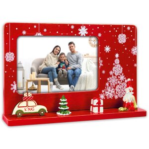 Vianočný rámik na fotografie Albus 10x15 cm