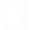 Passepartout 40x60 cm pre 30x45 cm off-white