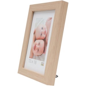 Deknudt drevený rám S45RJ1AR svetlý dub 15x20 cm antireflexné sklo