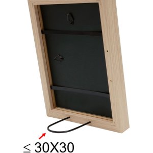 Deknudt drevený rám S45RJ1AR svetlý dub 15x20 cm antireflexné sklo
