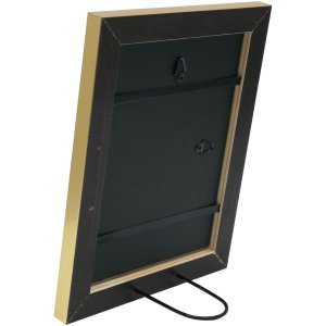 Drevený rám S45YA1 zlatý 21x30 cm antireflexné sklo