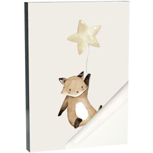 Samolepiaci penový blok na fotografie čierny (sada 2 ks) 15x20 cm