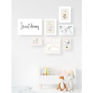 Samolepiaci penový blok na fotografie čierny (sada 2 ks) 15x20 cm