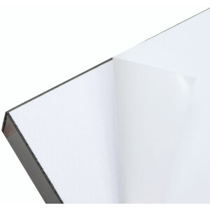 Samolepiaci penový blok na fotografie čierny (sada 2 ks) 20x20 cm