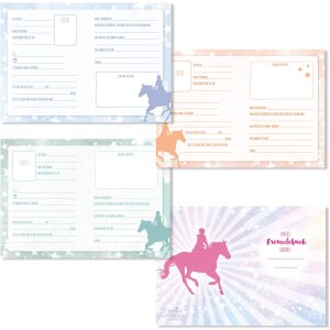 Goldbuch friends book A5 horse friend art print cover 15x21 cm 88 strán