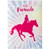 Goldbuch friends book A5 horse friend art print cover 15x21 cm 88 strán