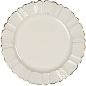 Doska Ø 33 cm krémová 64595N