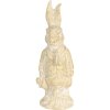 Dekorácia králik 4x4x11 cm biela 6PR3078W