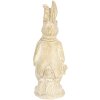 Dekorácia králik 4x4x11 cm biela 6PR3078W