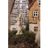 Dekorácia králik 4x4x11 cm biela 6PR3079W