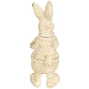 Dekorácia králik 6x6x13 cm biela 6PR3096W