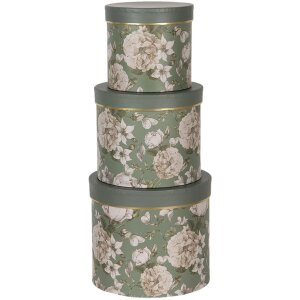 Krabica na klobúky (sada 3 kusov) Ø 20x17 -...