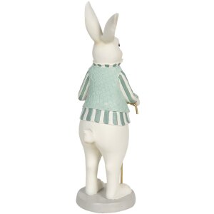 Dekorácia králik chlapec 12x9x31 cm viacfarebná 6PR3145