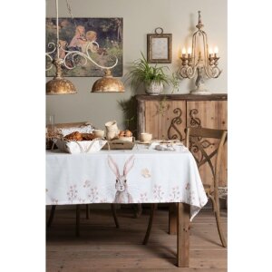 Clayre & Eef REB01 Obrus 100x100 cm...