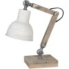 Stolná lampa 15x15x47 cm E27-max 1x60W krémová 6LMP494N