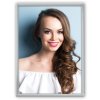 Kovový fotorámik Silvia 15x20 cm strieborný lesklý