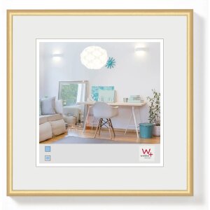 Plastový rám Walther New Lifestyle 15x15 cm zlatý