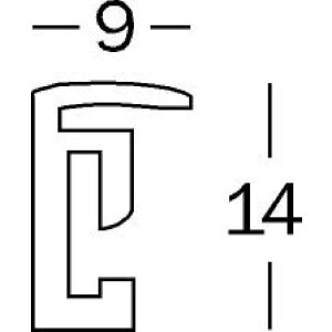 Plastový rám Walther New Lifestyle 15x15 cm zlatý