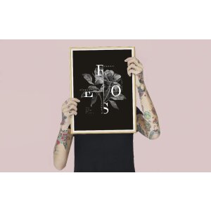 Plastový rám Walther New Lifestyle 15x15 cm zlatý