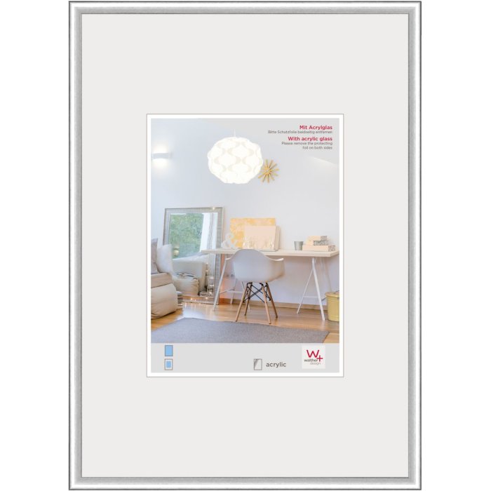Rám obrazu New Lifestyle 60x90 cm strieborné akrylové sklo