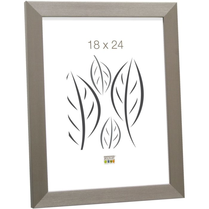 Plastový rám S41VD1 strieborný 15x20 cm antireflexné sklo