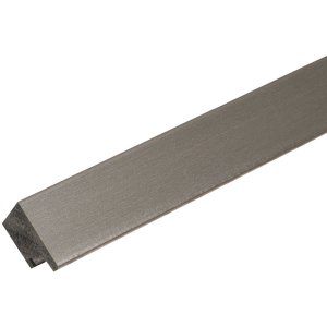 Plastový rám S41VD1 strieborný 15x20 cm antireflexné sklo