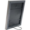 Plastový rám S41VD1 strieborný 15x20 cm antireflexné sklo