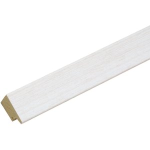 Plastový rám S41VF1 biely 18x24 cm antireflexné sklo