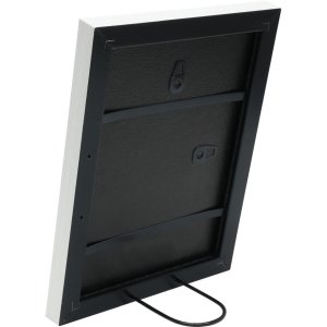 Plastový rám S41VF1 biely 18x24 cm antireflexné sklo