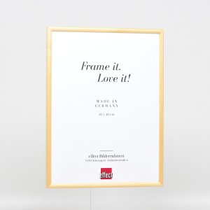 Efekt rám z masívneho dreva profil 20 tmavo hnedý 10x10 cm múzejné sklo