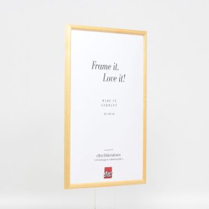 Efekt rám z masívneho dreva profil 20 tmavo hnedý 10x10 cm múzejné sklo
