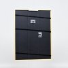 Efekt rám z masívneho dreva profil 20 tmavo hnedý 10x10 cm múzejné sklo